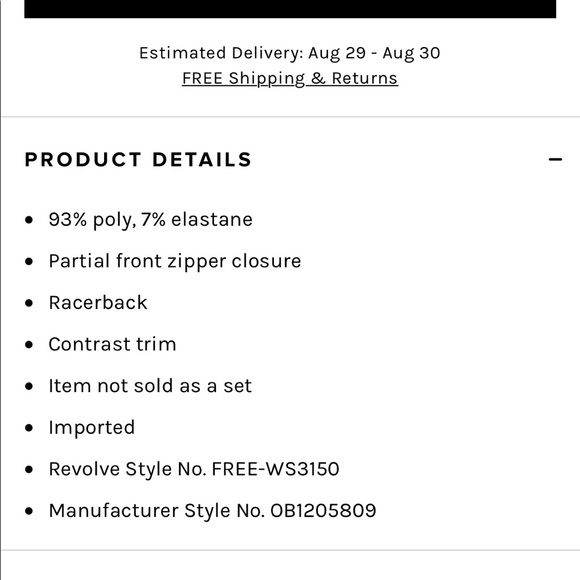 Free people x FP movement round the block crop top - Picture 4 of 9